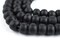 108 10mm Black Bone Mala Beads - Handmade Fair Trade Nepal Prayer Rosary Beads Necklace for Mediation, Yoga, Jewelry Making, Crafts - The Bead Chest